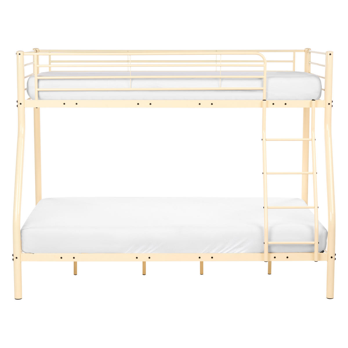 HOCHBETT Metall 90/120/200 cm Beige Chadurie - Beige, Metall (90/200cm) - Beliani