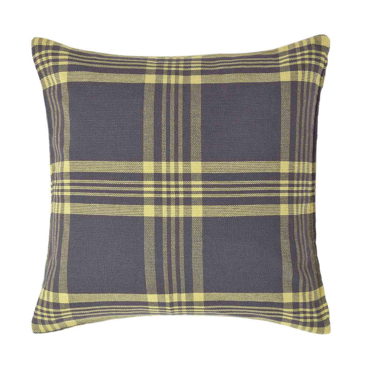 KISSENHÜLLE Schottenkaro 60/60 cm - Grau, Textil (60/60cm) - Homescapes