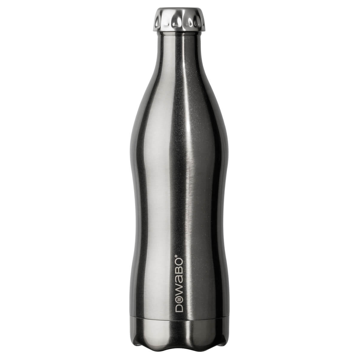 ISOLIERFLASCHE Dowabo - Titanfarben, Metall (0.75L) - Dowabo