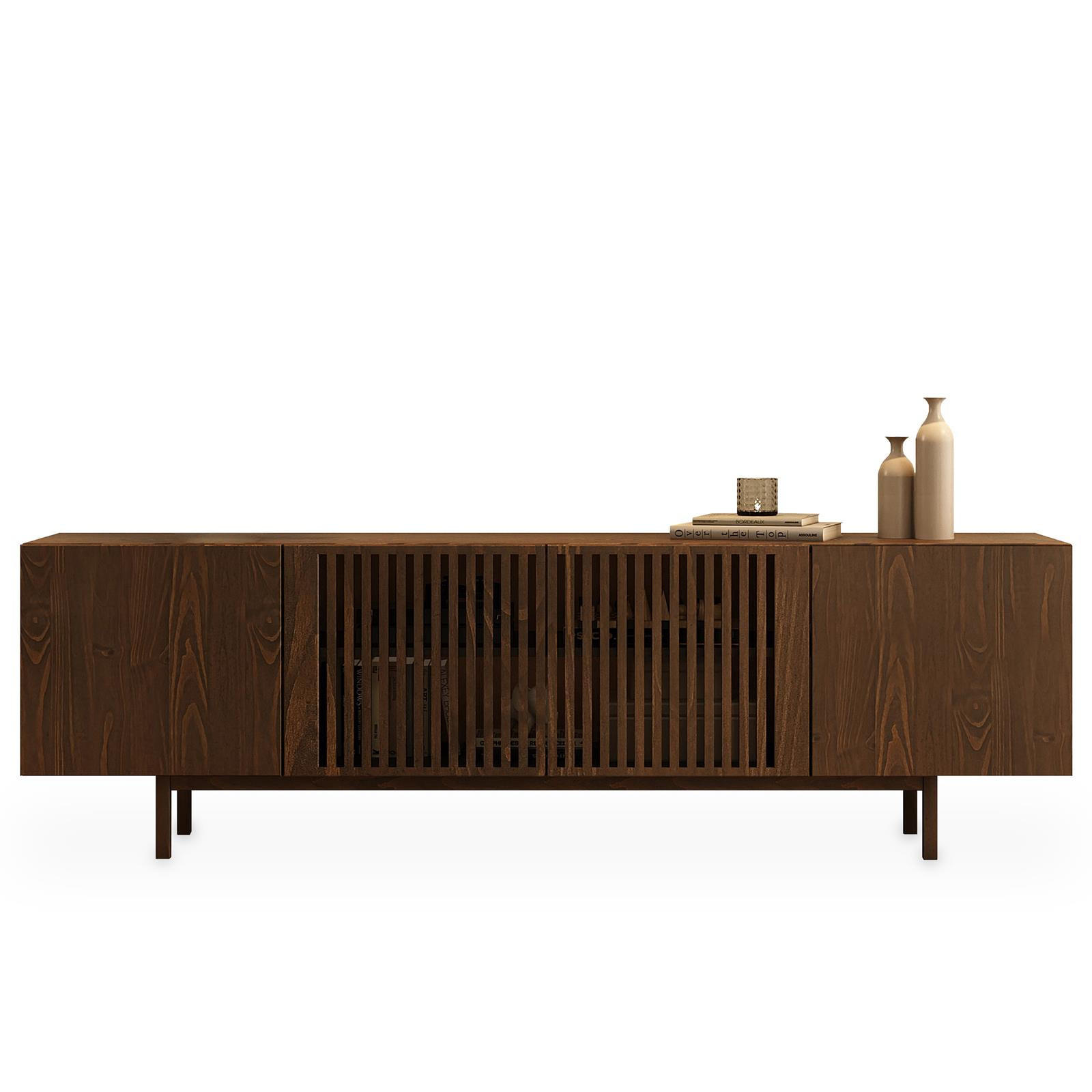 Idimex Lowboard Nussbaum 180x55x40 cm