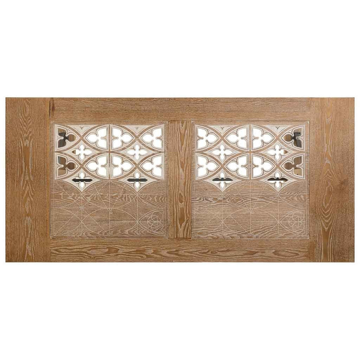 ESSTISCH aus Holz und Metall 180x85x78 cm - Braun, Holz (85/180/78cm) - Wanderlust
