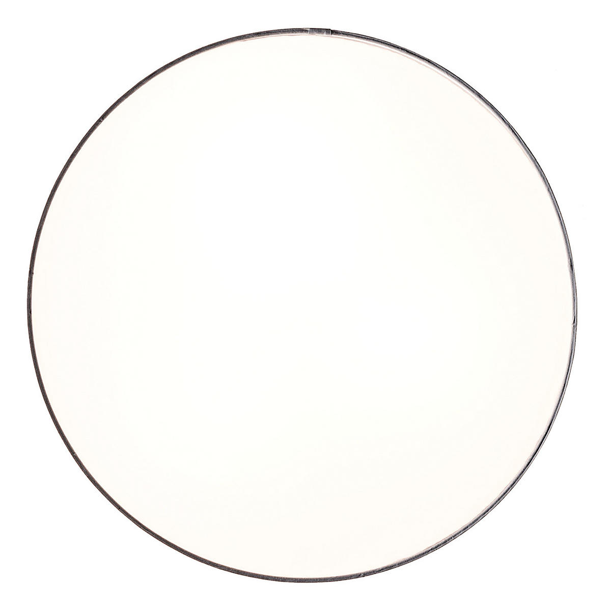 DECKENLEUCHTE - Baumwollstoff / Eisen, 3-flammig - Grau, Glas (50/50/21cm) - home24