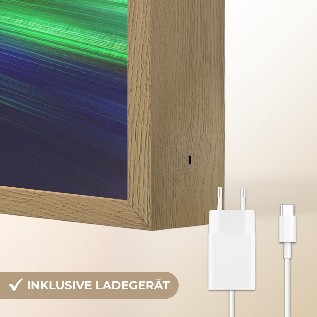 DOBÍJECÍ NOČNÍ LAMPIČKA Rychlost - Lehké - Sportovní vůz - Zelená 100x70 cm - zelená barva, kompozitní dřevo (8/100/70cm) - OnlyWow