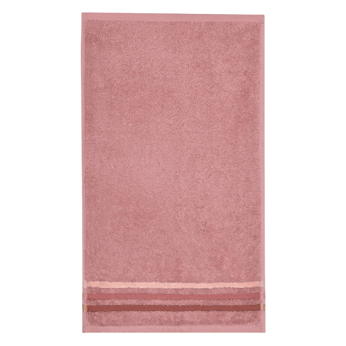 GÄSTETUCHSET Skyline Color - 5-teilig - 30 x 50 cm - Altrosa - Altrosa, Textil (30/50cm) - SCHIESSER