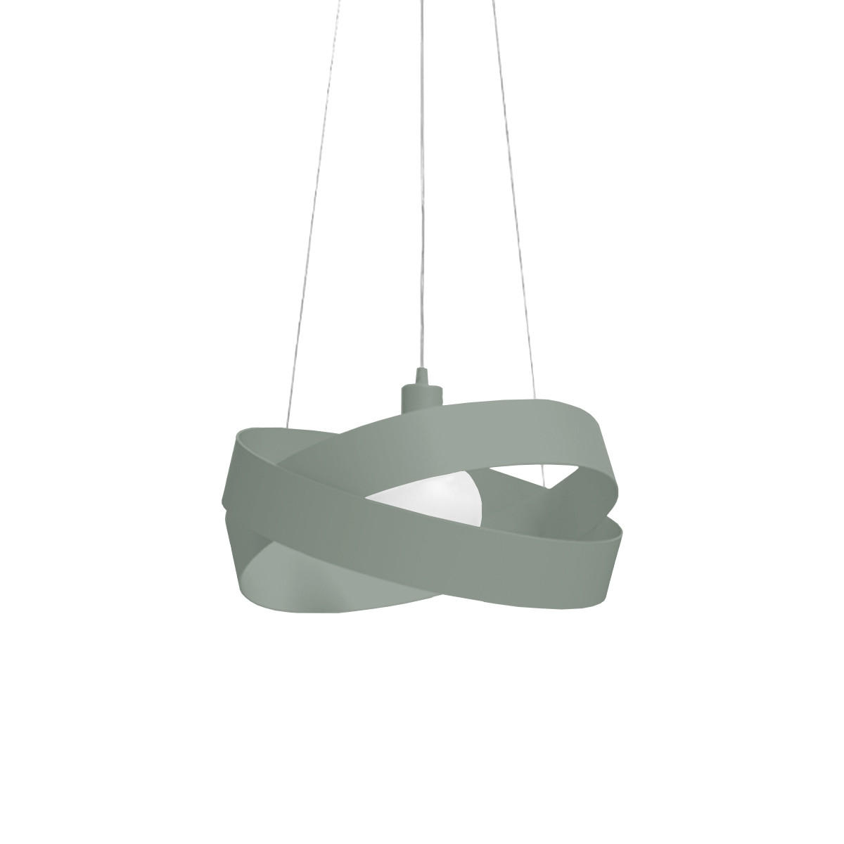 HÄNGELEUCHTE - Grün, Metall (60/60/16cm) - Lumicom