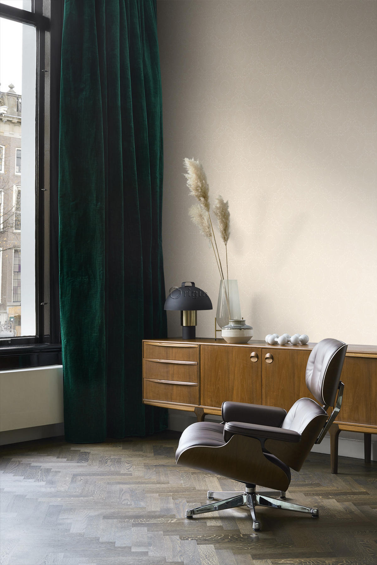 TAPETE Ornamente 53 cm x 10.05 m - Beige, Papier (53/1000cm) - Origin Wallcoverings