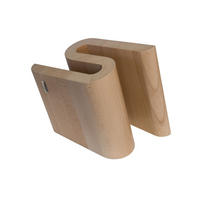 MESSERBLOCK Beige 26.5/17/26.5 cm AL84 - Beige, Holz (17/26.5/26.5cm) - ArteLegno