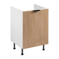 UNTERSCHRANK D60ZS AX – Sorento Weiß Sonoma Eiche – Weiß / Sonoma Eiche - Weiß/Sonoma Eiche, Holzwerkstoff (60/87/52cm) - ROYAL24_MARKT