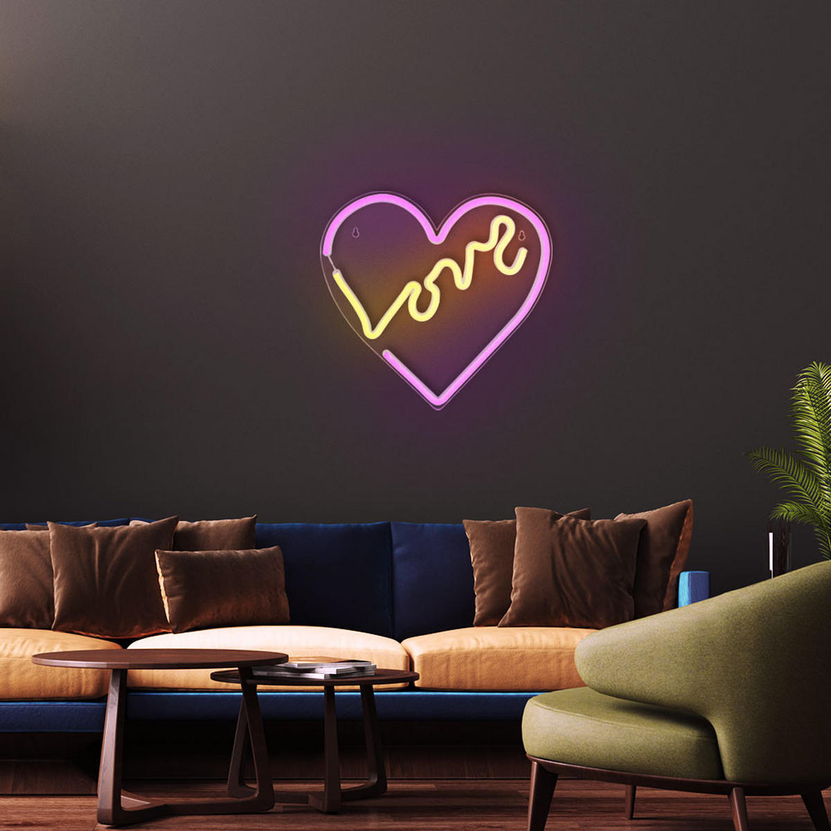 LED WANDLEUCHTE RAINY Klar - Klar, Kunststoff (35/1.6/35cm) - Globo Lighting