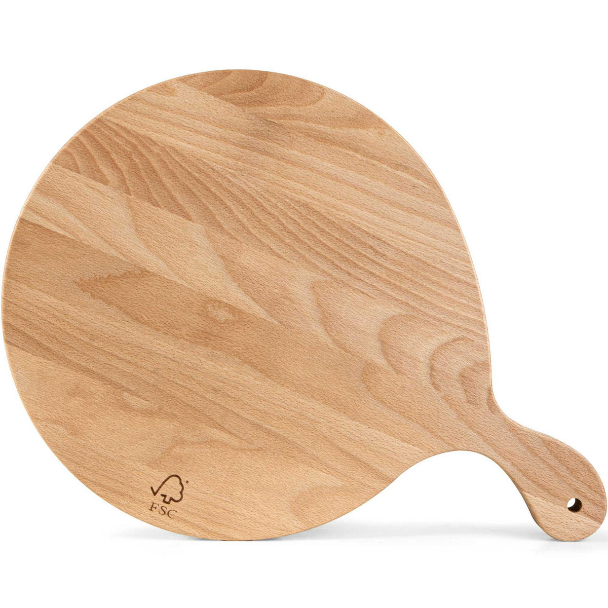 SCHNEIDEBRETT Holz Buche geölt LESTE 2-tlg - Buchefarben, Holz (32/45cm) - KONSIMO®