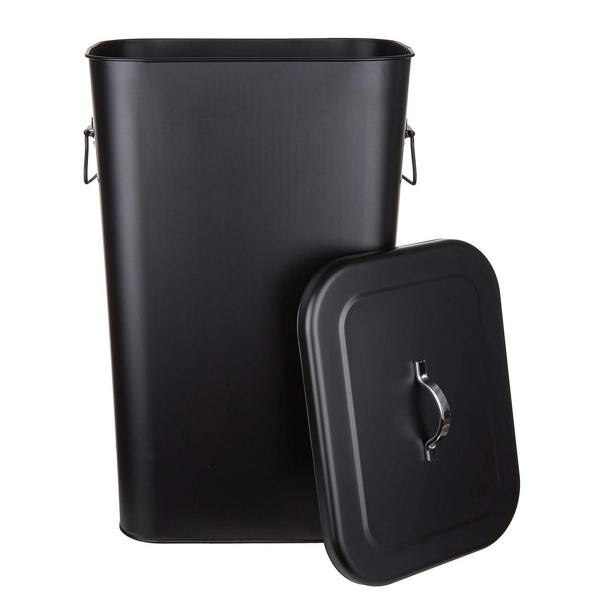 MÜLLEIMER Binster - Schwarz, Metall (34/58/28cm) - Butlers