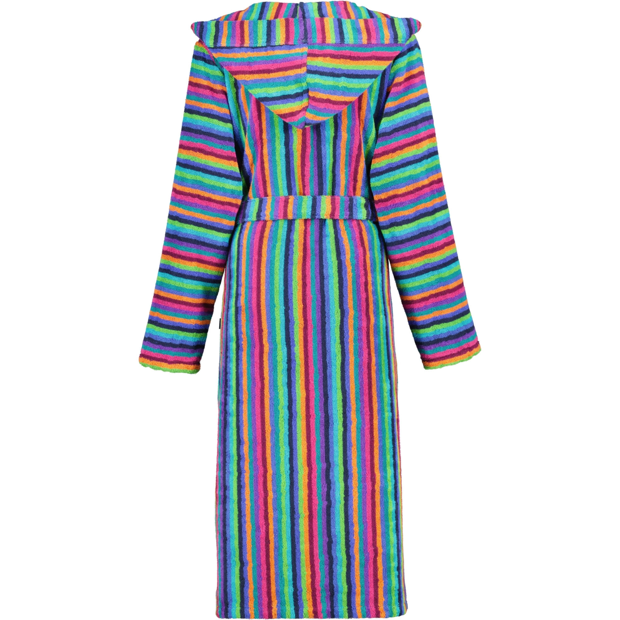 BADEMANTEL DAMEN KAPUZE KAPUZE 7076 MULTICOLOR - 84 - Multicolor, Textil (XSnull) - Cawoe