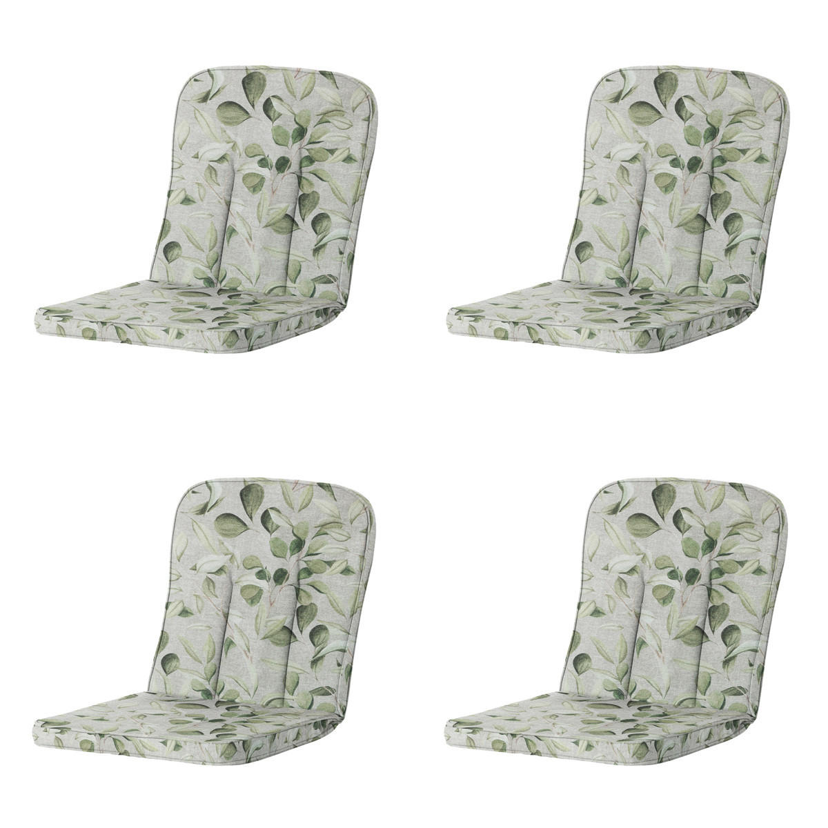 GARTENSTUHLKISSEN Diez 94/48 cm 4er-Set - Multicolor, Textil (48/5/94cm) - Madison