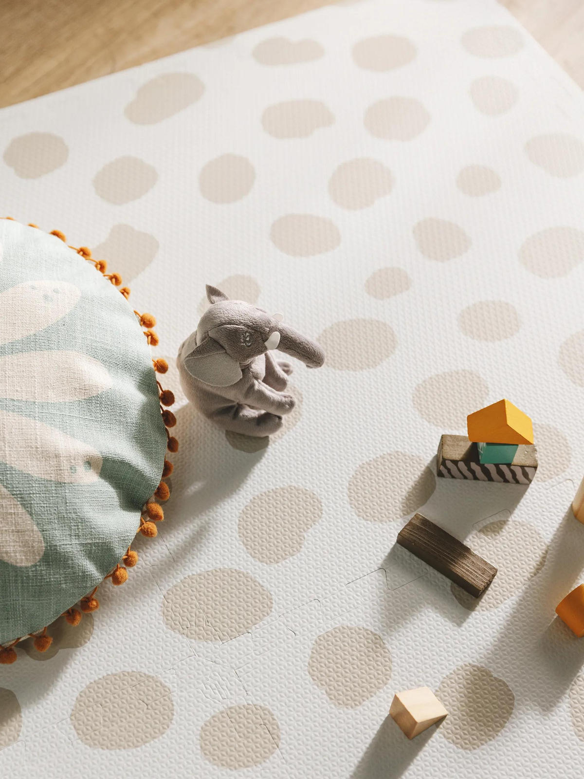 HRACÍ podložka Savannah Béžová 120x180 cm - béžová, textil/umělá hmota (120/180cm) - Lytte