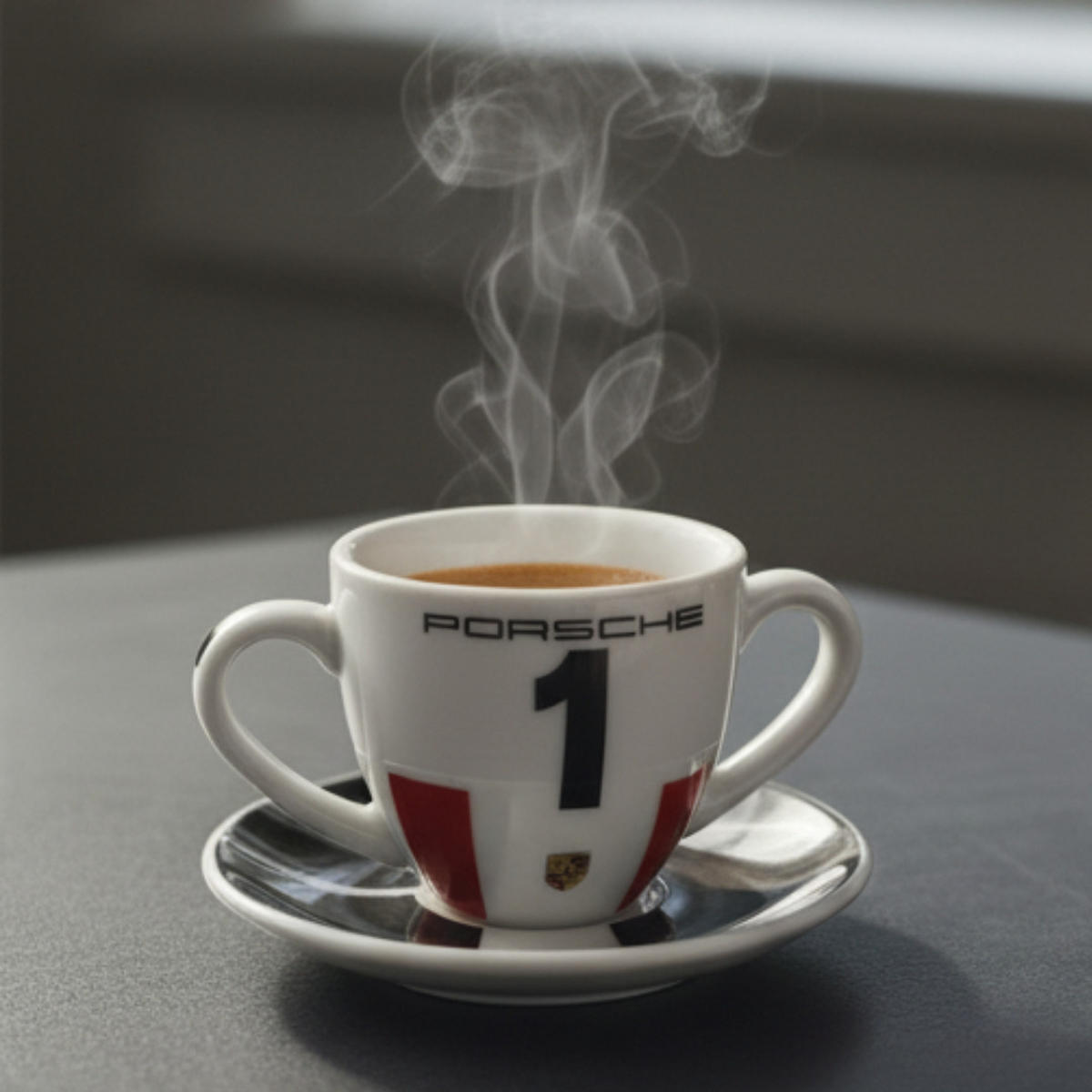 ESPRESSOTASSE Bergspyder Mehrfarbig Keramik mit Untertasse 2-teilig 0,09 L - Multicolor, Keramik (0.09L) - Porsche