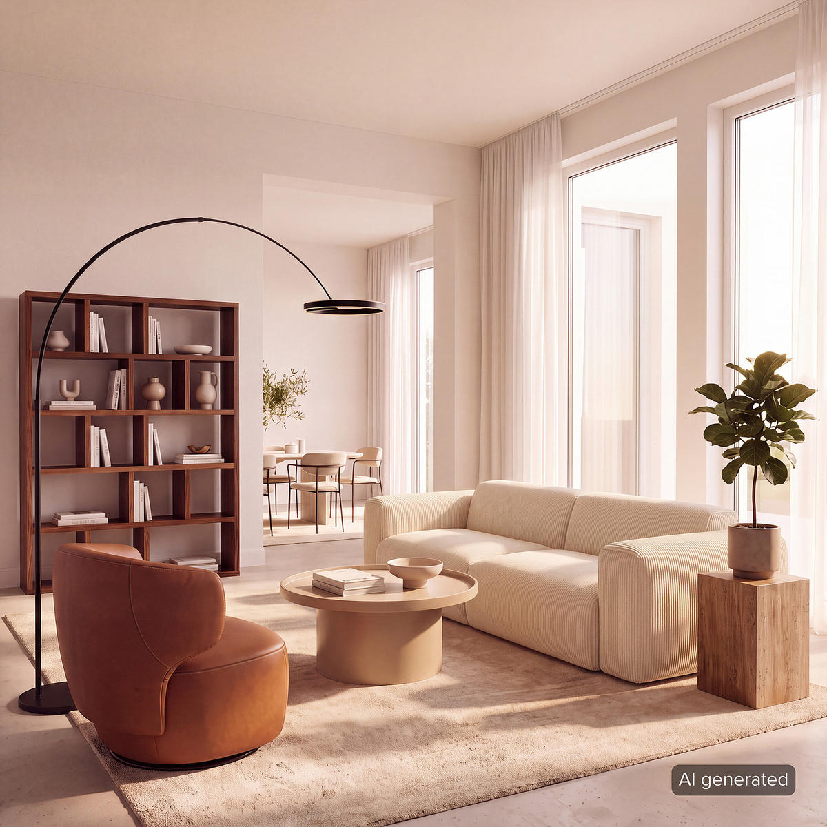 3-SITZER SOFA - Beige/Schwarz, Kunststoff/Textil (251/71/102cm) - home24