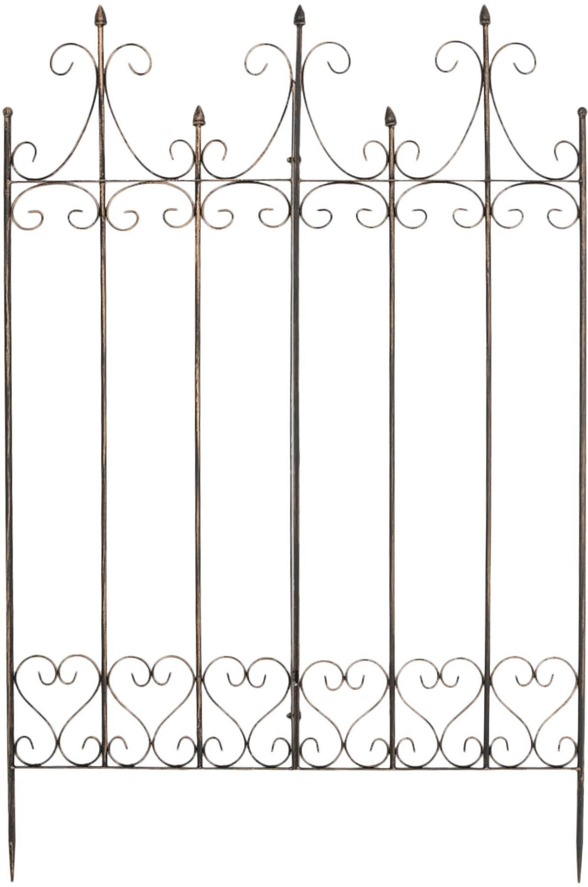 RANKGITTER Metall Bronze - Bronzefarben, Metall (100/150/2cm) - CLP