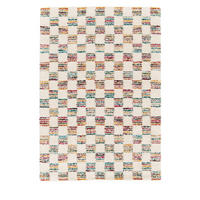 SCHACHBRETTMUSTER-TEPPICH - Spoti - 120 cm x 170 cm - Multicolor, Kunststoff (120/170cm) - Drawer