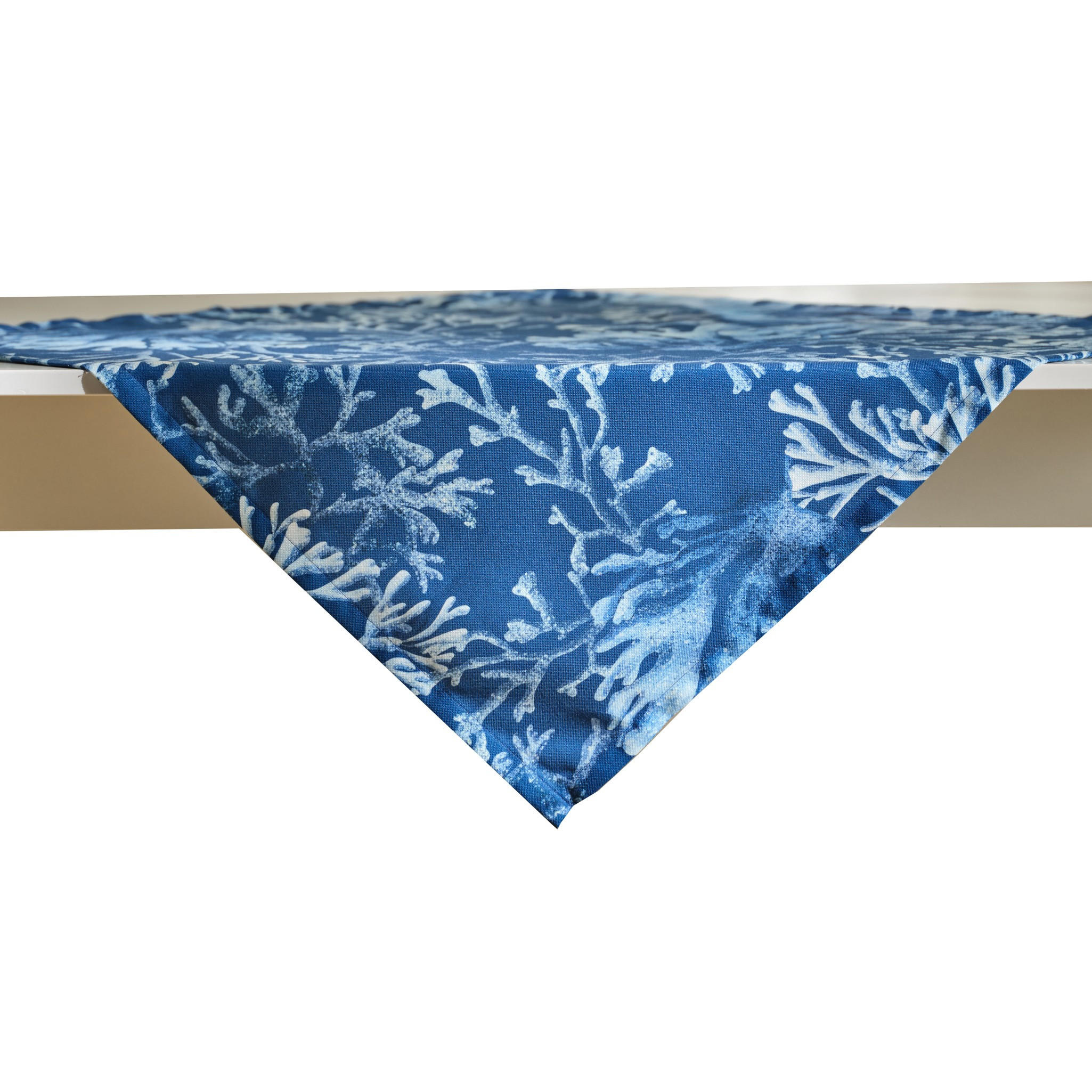 TISCHDECKE Marinis - Dunkelblau, Textil (80/80/1cm) - home&you