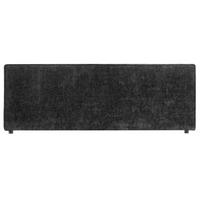 KOPFTEIL ELOWA 160X190 CM - Schwarz, Textil (161/59/6cm) - IDIMEX