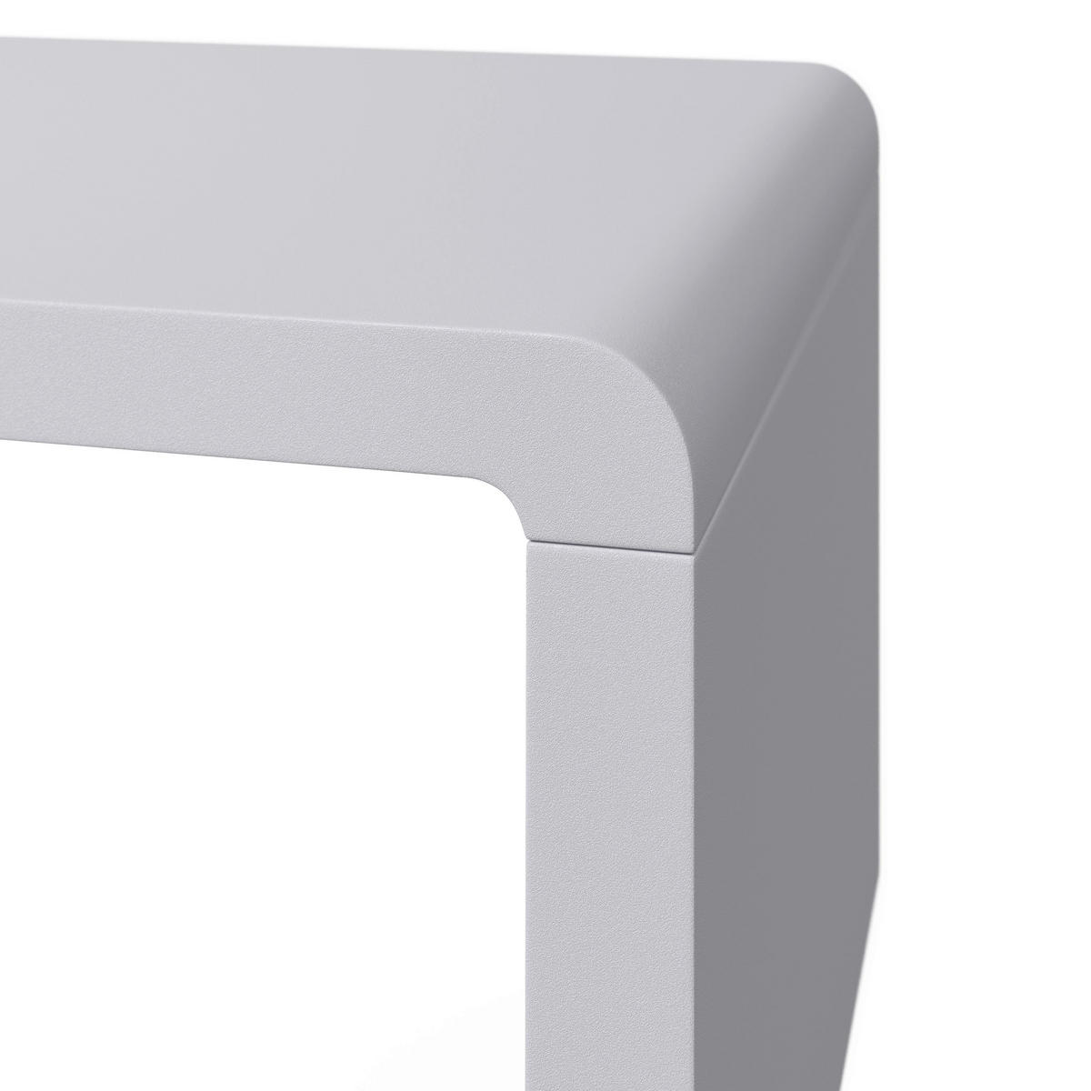 COUCHTISCH Linea Weiß MDF 110/38/50 CM - Weiß, Holzwerkstoff (50/110/38cm) - Bessagi Home