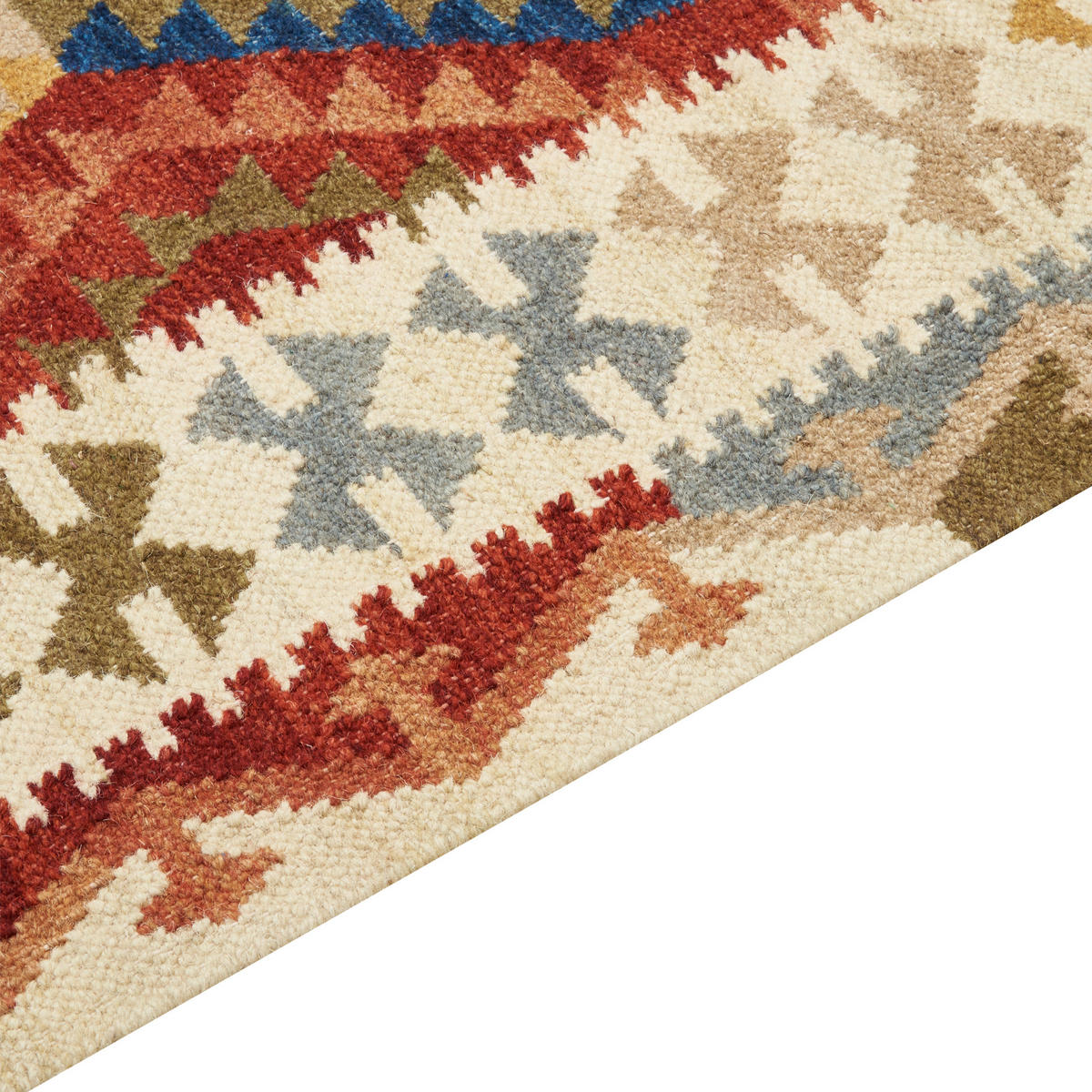 KELIM-TEPPICH Oshakan 230/160 cm - Multicolor, Textil (160/230cm) - Beliani