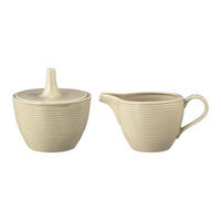 MILCH & ZUCKER SET Beat Color Glaze Sandbeige - Beige, Keramik (1/1cm) - Seltmann Weiden