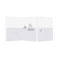 BABYBETT FALTMATRATZE Tiere grau 120 x 60 x 5 cm Baumwolle Reißverschluss - Grau, Textil (60/120cm) - Kikka boo