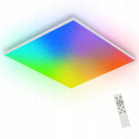 LED-DECKENLEUCHTE Xenia 45/45/7 cm - Weiß, Metall (45/45/7cm) - Nettlife