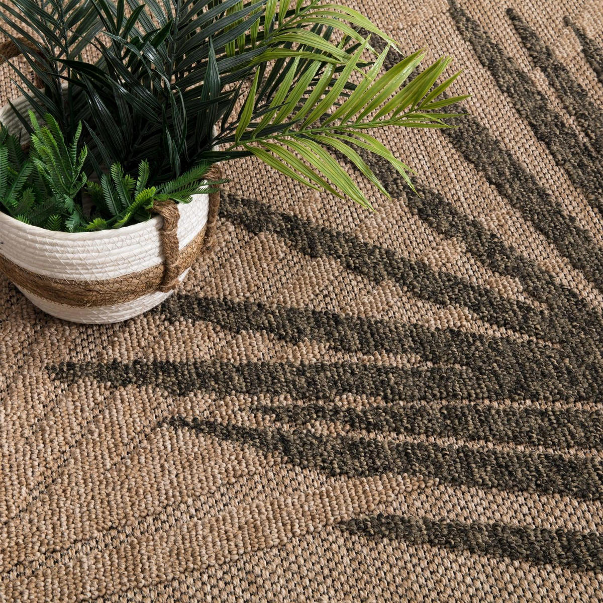 OUTDOOR-TEPPICH COLOGNE 491 BEIGE 200X280 - Beige, Kunststoff (200/280cm) - Paco Home