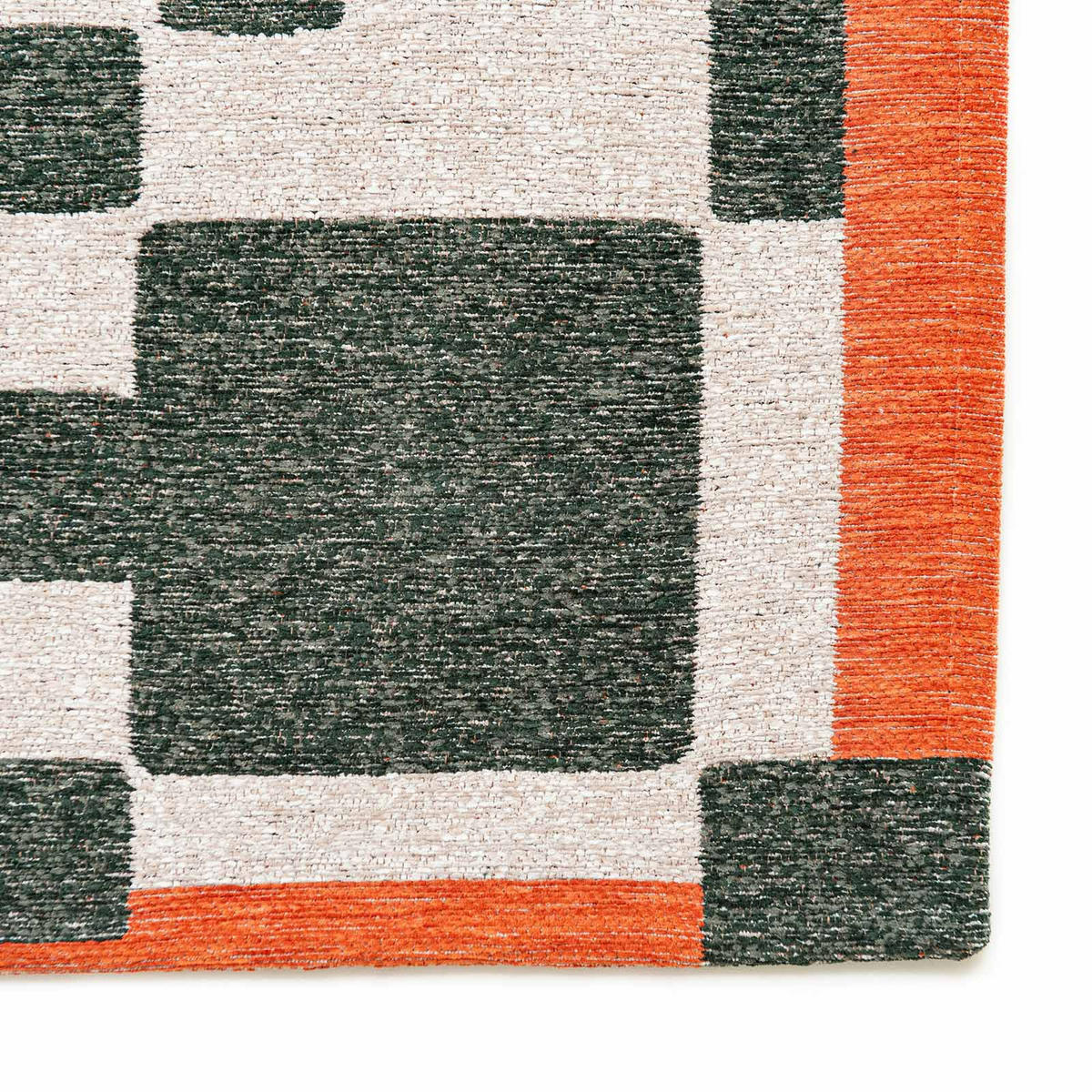 TEPPICH Flachgewebe GREEN OCEAN Grün 240 x 340 cm - Grün, Textil (240/340cm) - Novatrend