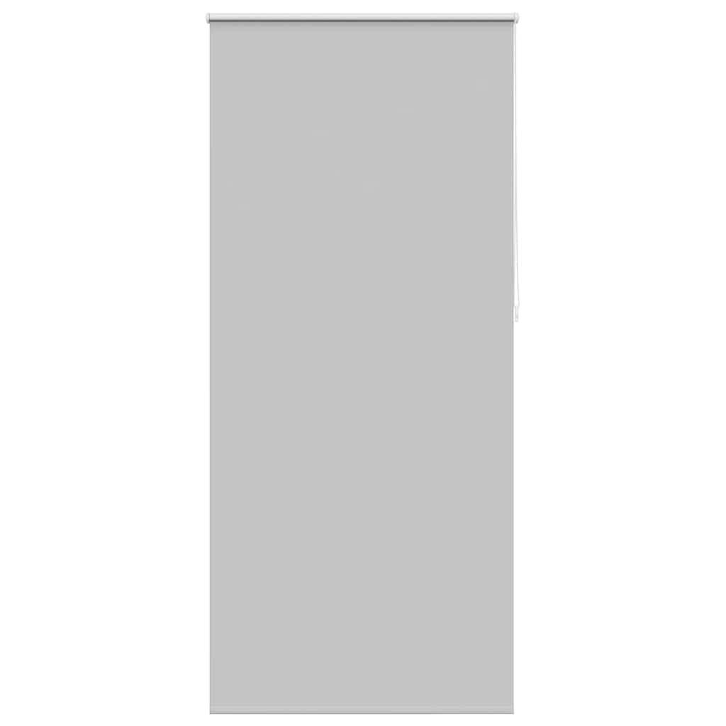 VERDUNKELUNGSROLLO 124,4/230 cm Stoffbreite 120 cm aus Polyester Grau - Grau, Textil (120/230cm) - vidaXL