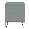 KOMMODE Erna 51x45x62 Pinie Green matt Lack - Grün, Holzwerkstoff (51/62/45cm) - 58aufmkessel