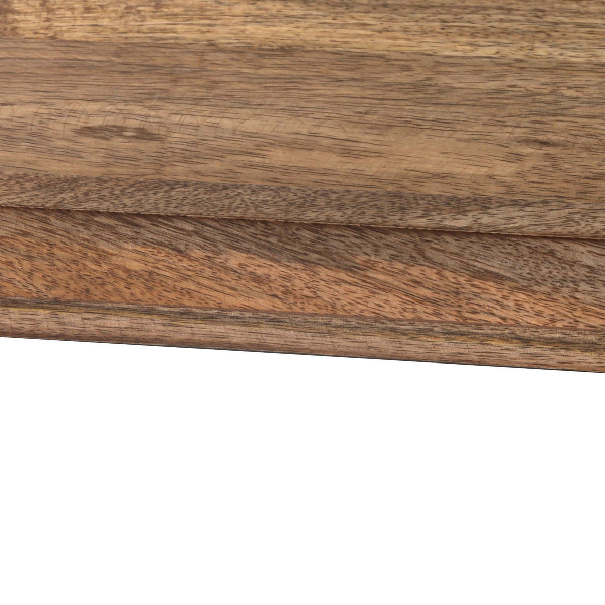 TABLETT - Braun, Holz/Metall (50/6.5/25cm) - Relaxdays
