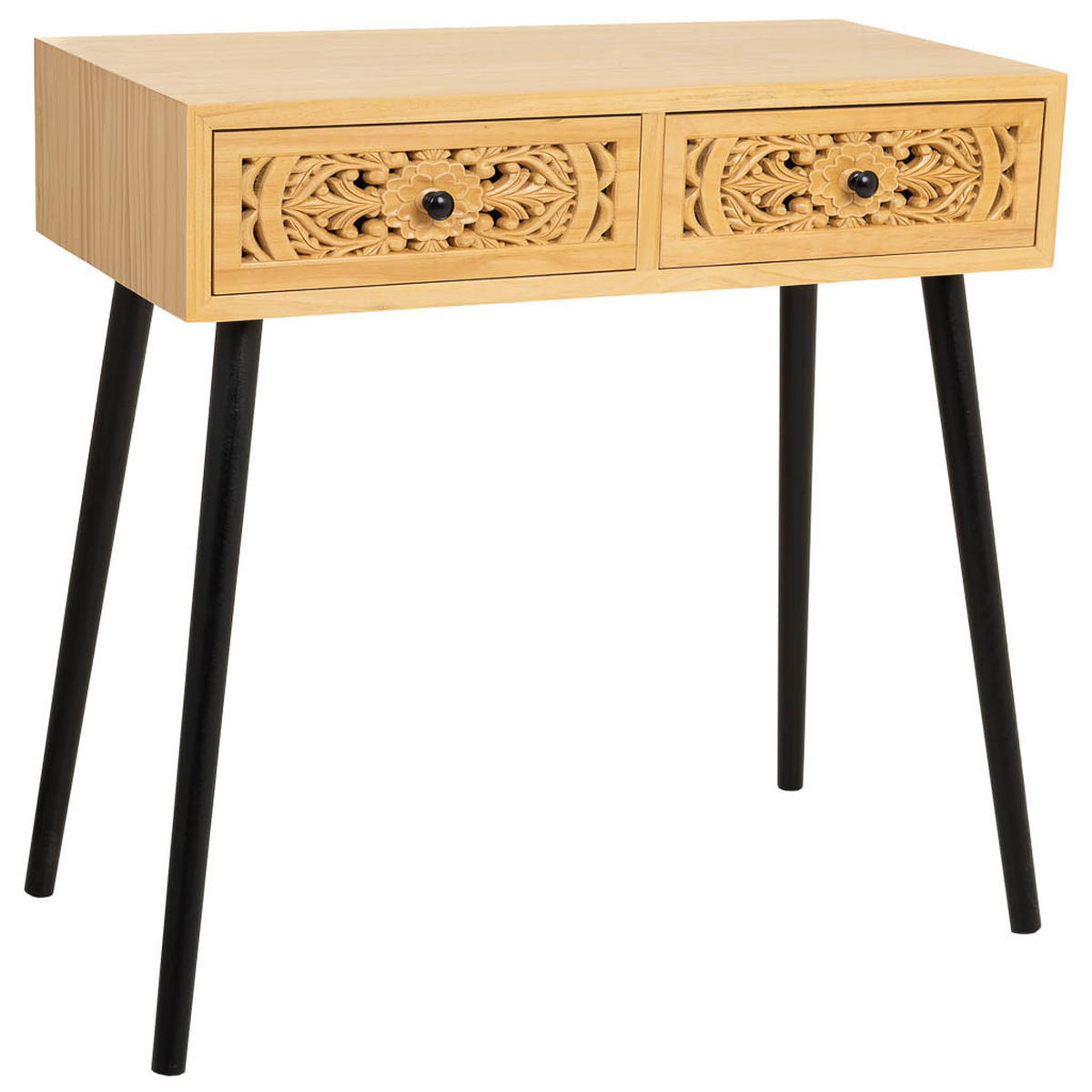 KONSOLENTISCH aus Holz, braun, 80x42x79cm - Braun, Holz (81/82/44cm) - Wanderlust