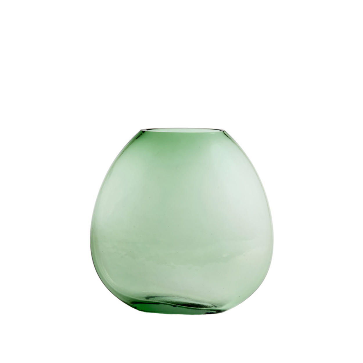 VASE Santino - Grün - 33/13/33.5 cm - Grün, Glas (33.5cm) - Light & Living