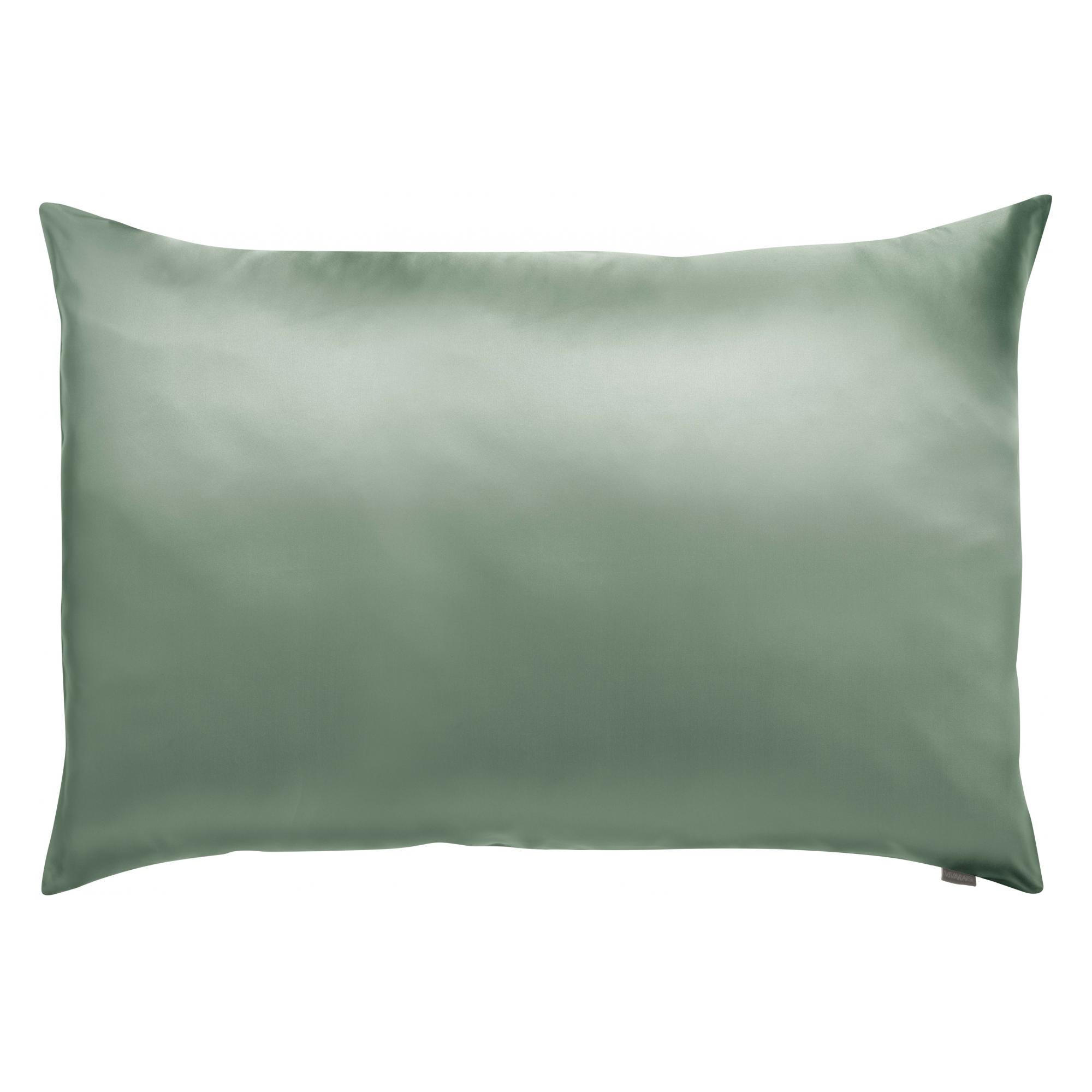 KISSENBEZUG Ashley graugrün 50 x 75 cm - Grün, Textil (50/75cm) - Vivaraise