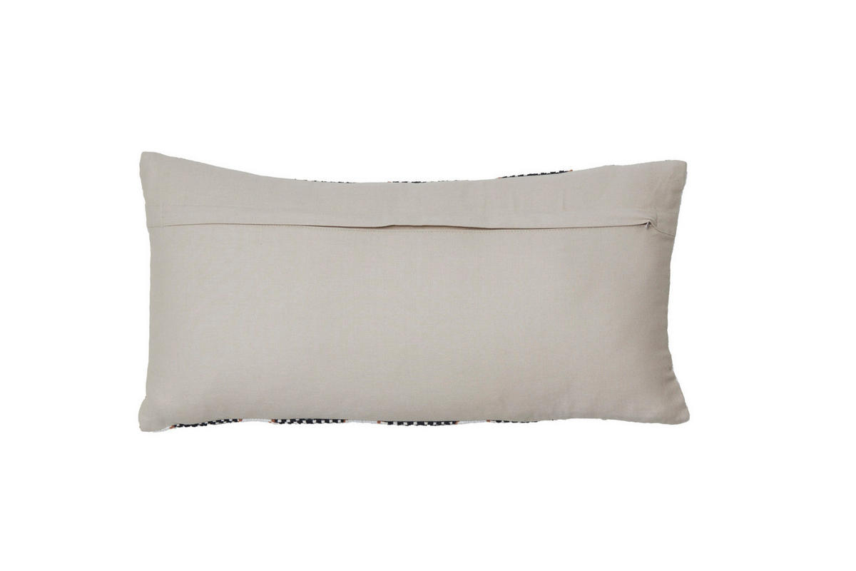 DEKOKISSEN Loura Weiß 60/30/10 cm - Weiß, Textil (30/60cm) - Light & Living