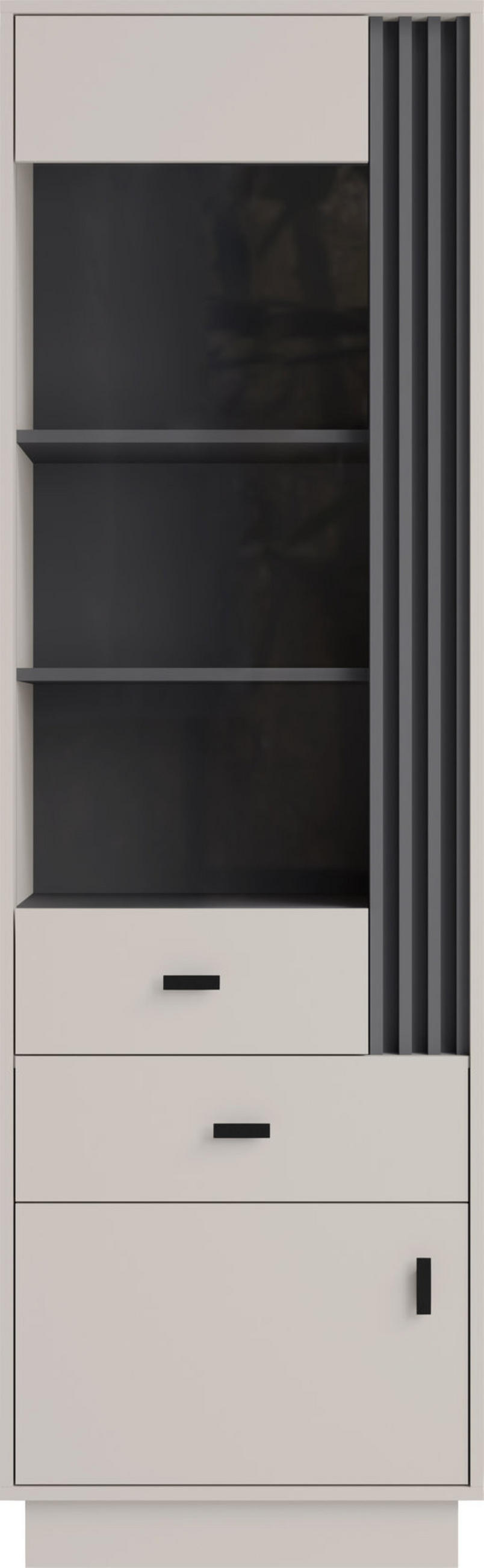 BÜCHERREGALE PUNTO 60 / 195 / 40 cm Kaschmir - Kaschmir, Holzwerkstoff (60/195/40cm) - MASSENO