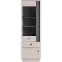 BÜCHERREGALE PUNTO 60 / 195 / 40 cm Kaschmir - Kaschmir, Holzwerkstoff (60/195/40cm) - MASSENO