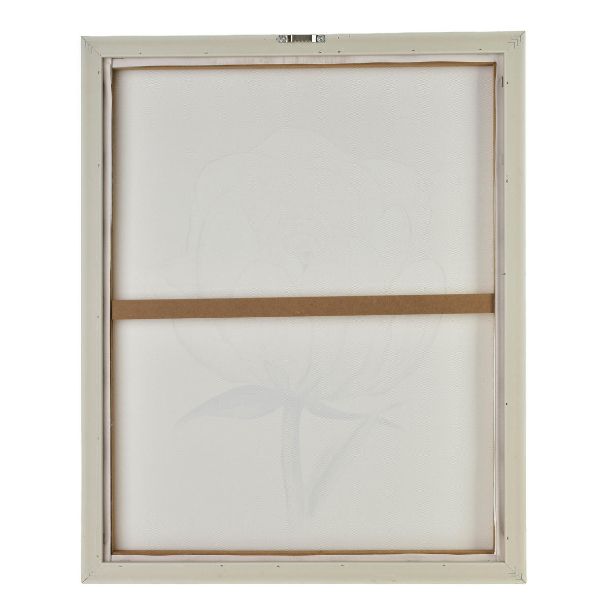 BILD Inga 2er Set 40/3/50 cm Kunstoff - Weiß, Kunststoff (40/50cm) - Mondex