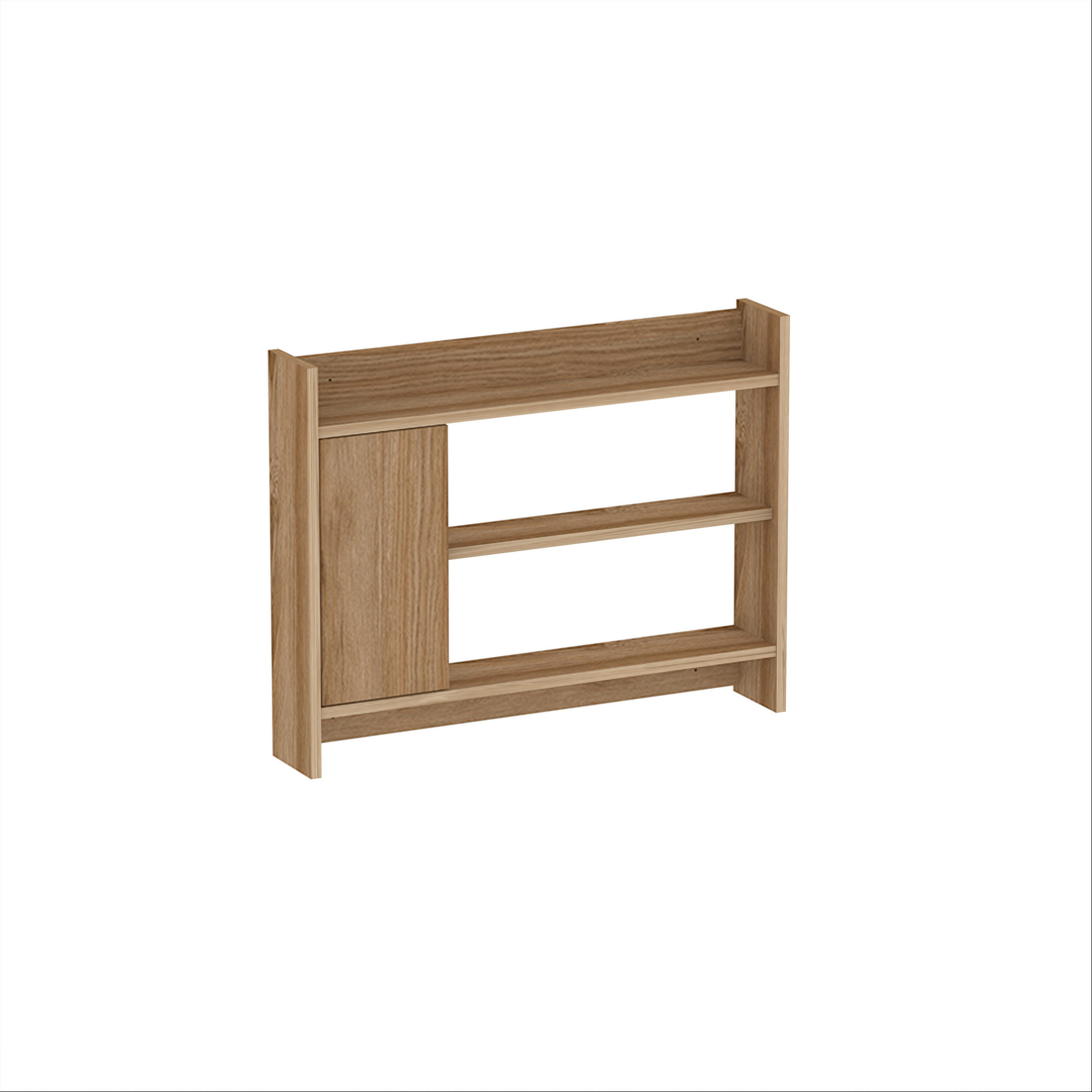 Decortie Wandregal Braun 85x66x14.7 cm