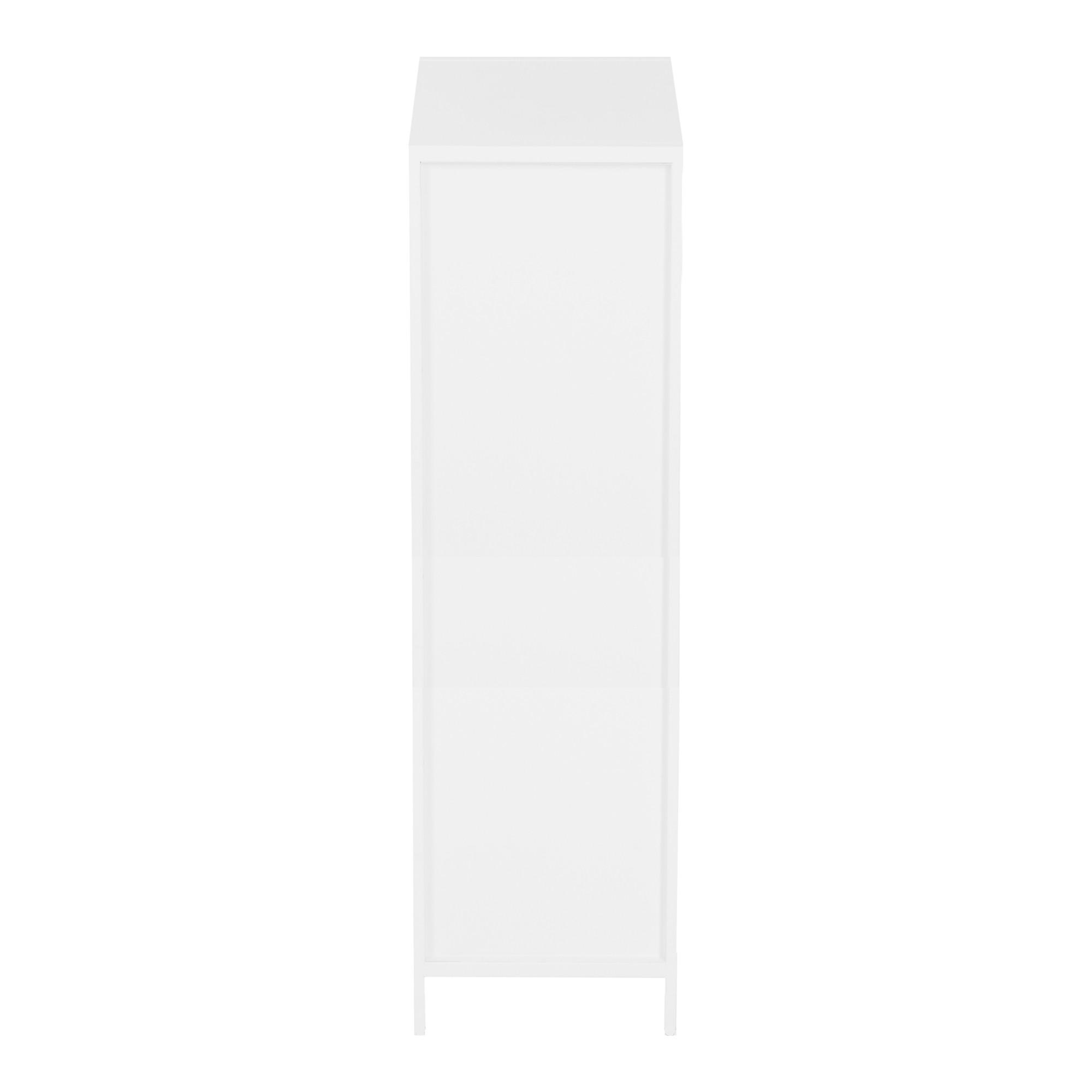 STANDREGAL Akaa - Weiß, Metall (35/133/35cm) - [en.casa]