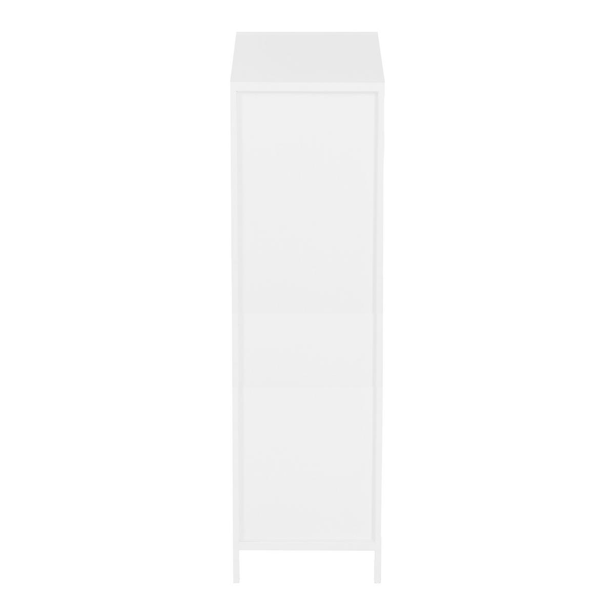 STANDREGAL Akaa - Weiß, Metall (35/133/35cm) - [en.casa]