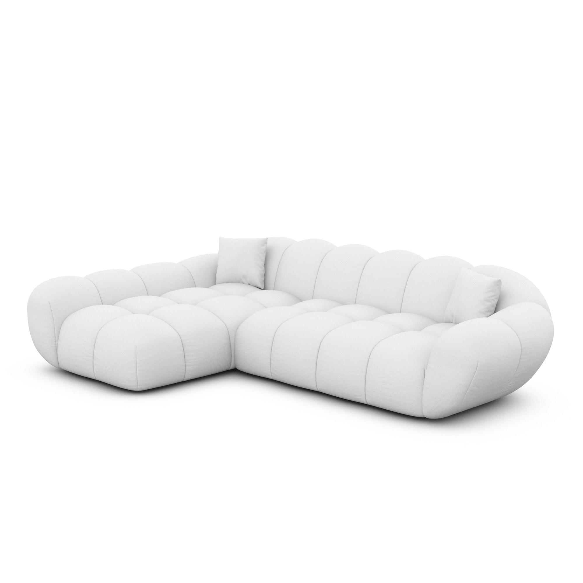 Varoyal Ecksofa Weiß 265x160 cm