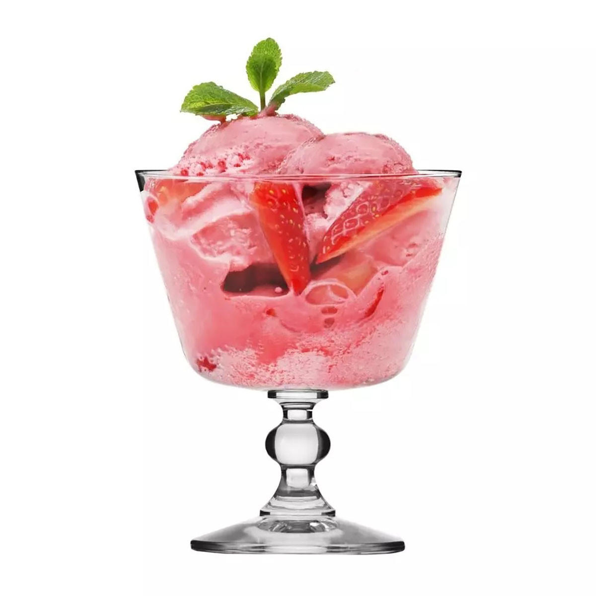 EISBECHER, 6er-Set, 480 ml - Transparent, Glas (11.5cm) - Krosno Glass