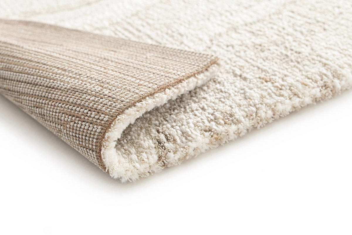 TEPPICH, Weicher Design beige - Beige, Textil (120/170cm) - AFK Living
