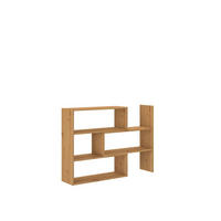 BÜCHERREGAL LORIS 125x24x83 cm, Regal Eiche Artisan - Eiche Artisan, Holzwerkstoff (125/83/24cm) - MASSENO