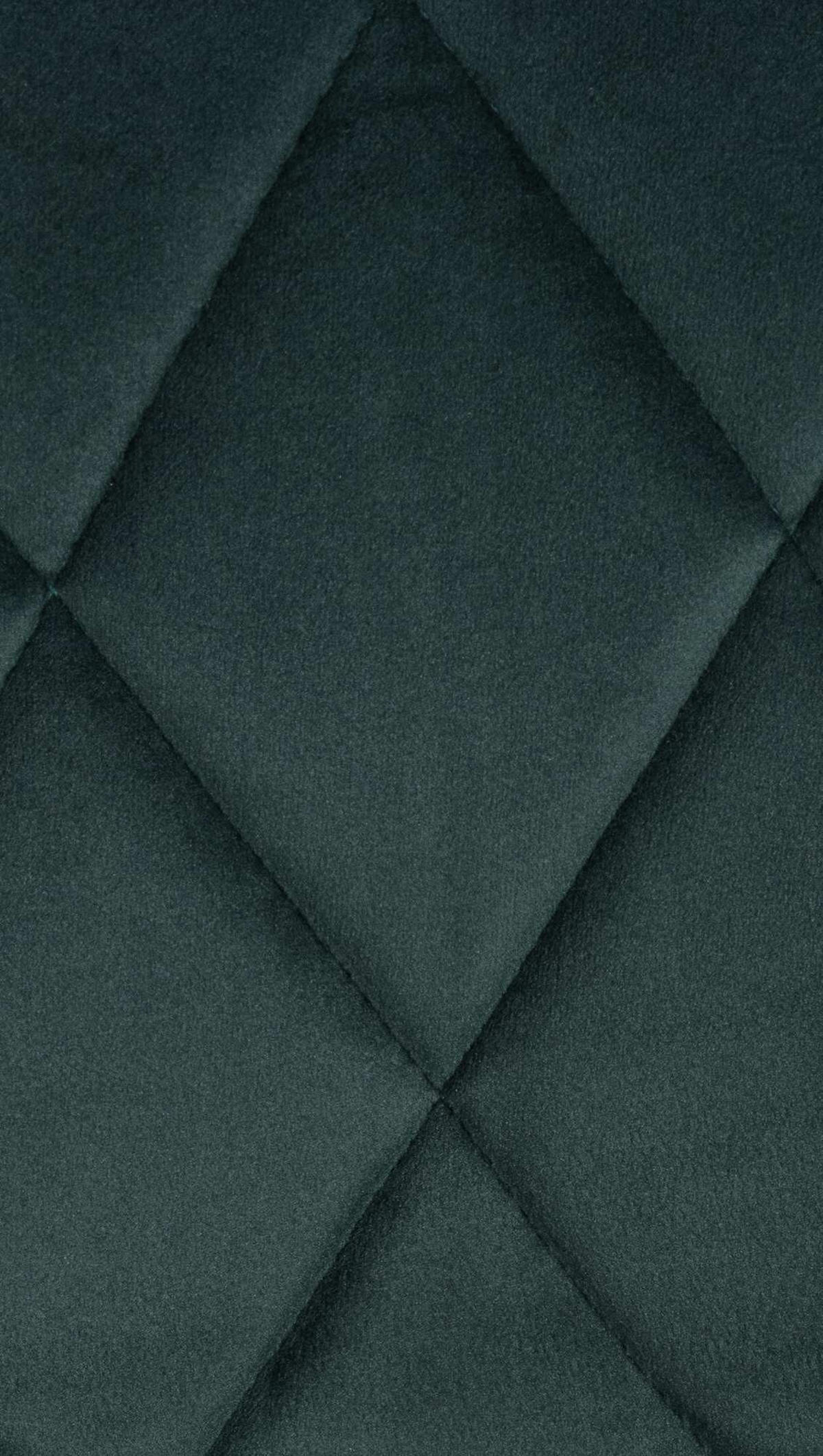 BARHOCKER Stoff dunkelgrün - Dunkelgrün/Schwarz, Textil/Metall (46/83/49cm) - CLP