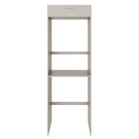 WASCHMASCHINEN-ÜBERBAUSCHRANK Holv Kaschmirgrau 68 cm - Taupe, Holzwerkstoff/Metall (67.5/200/66cm) - Selsey